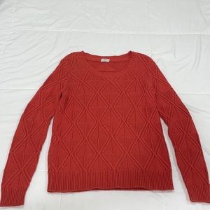 MW•Burnt orange sweater